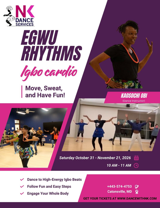 Egwu Rhythms : 4 week Package