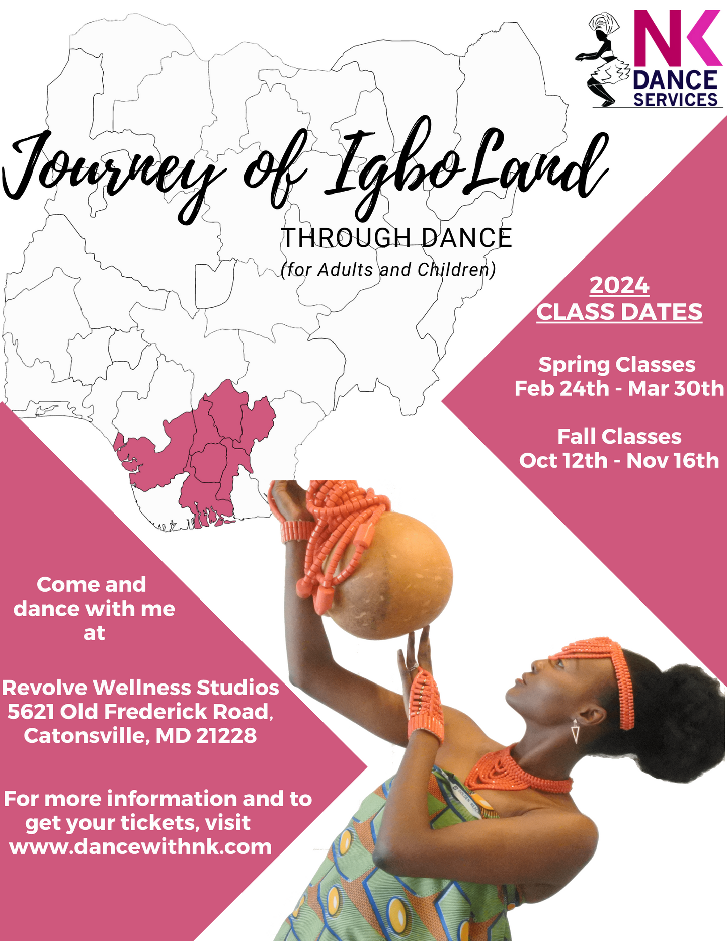 Journey of Igbo Land Through (JoILT) Dance: Igbo Dance Class